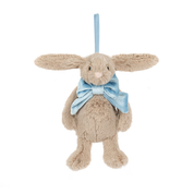 BASHFUL BEIGE BUNNY DECORATION by JELLYCAT