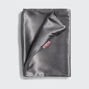 SATIN PILLOWCASE in CHARCOAL by KITSCH