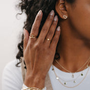 BONDED RING in GOLD by GLEE
