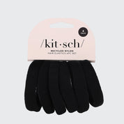 HAIR ELASTICS in BLACK EXTRA THICK by KITSCH