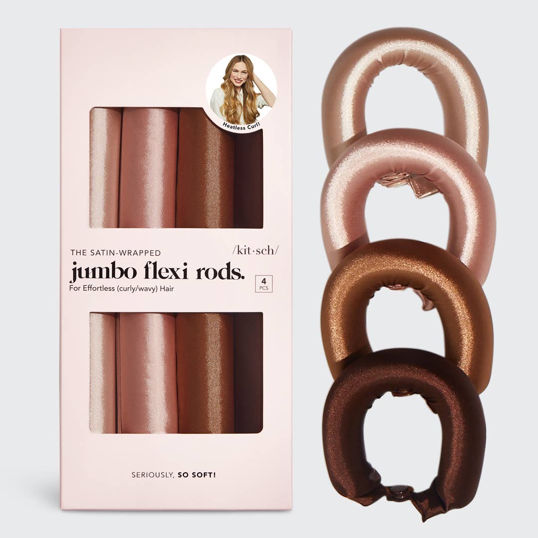 FLEXI RODS 6pk in SATIN by KITSCH