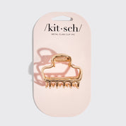 MEDIUM CLAW CLIP in PUFFY GOLD by KITSCH