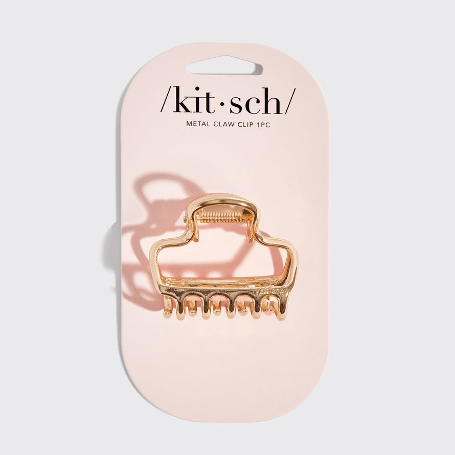 MEDIUM CLAW CLIP in PUFFY GOLD by KITSCH