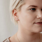 CHERISH STUDS in GOLD by GLEE