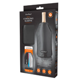 WINE BOTTLE SLEEVE CHILLER - BLACK