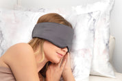 PILLOW EYE MASK in CHARCOAL by KITSCH