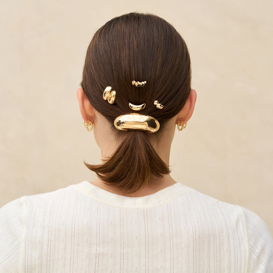 HAIR PONY PINS IN GOLD by KITSCH