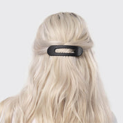 FLAT-LAY CLAW CLIP SET in BLACK TORTOISE by KITSCH