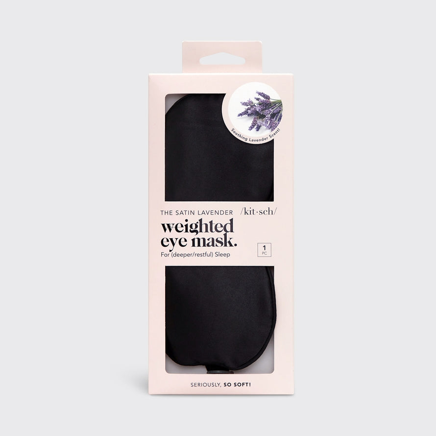 WEIGHTED EYE MASK in LAVENDER by KITSCH