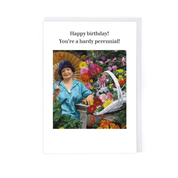 HARDY PERENNIAL BIRTHDAY CARD