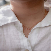 KIN NECKLACE in SILVER by GLEE