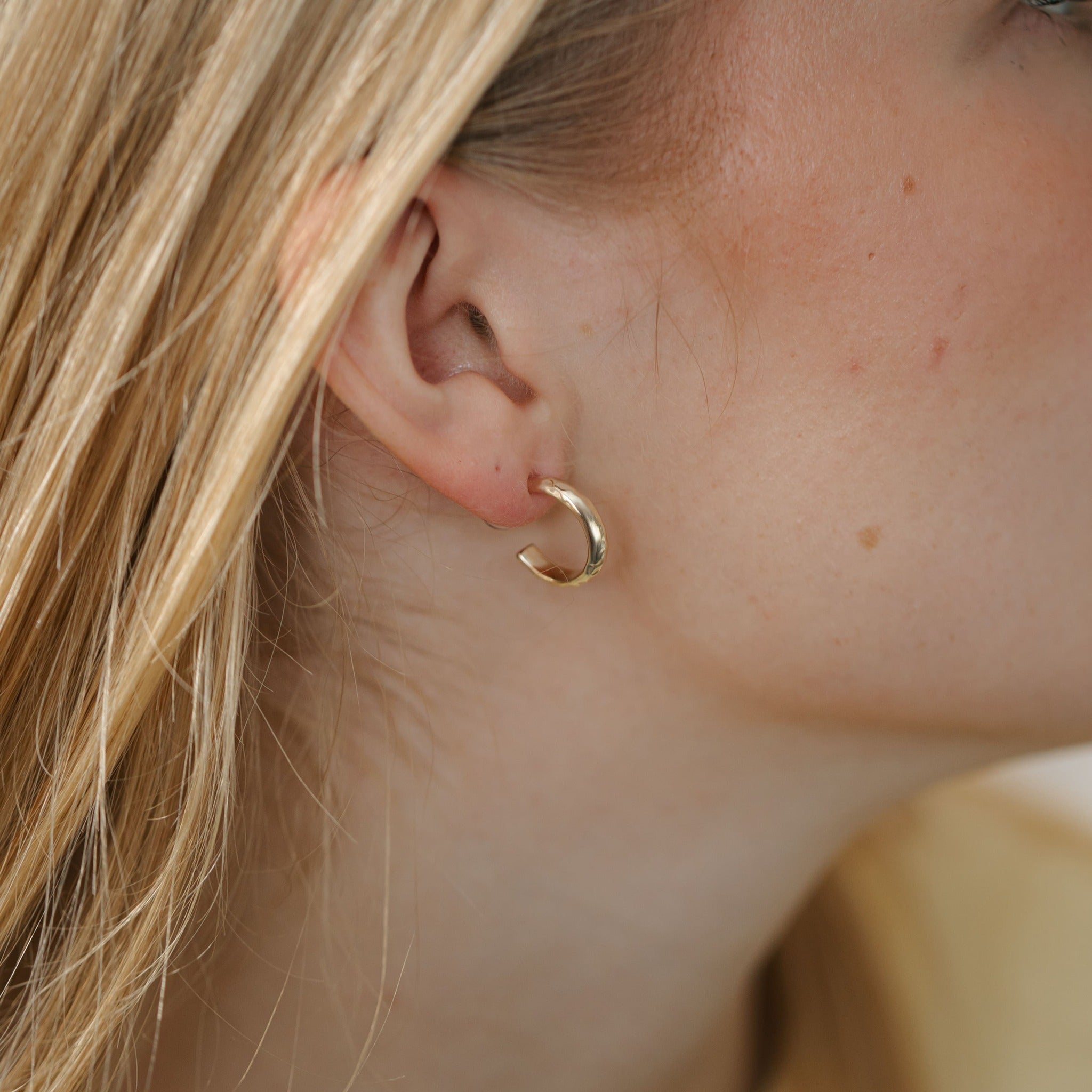 MARIN HOOPS in GOLD by GLEE