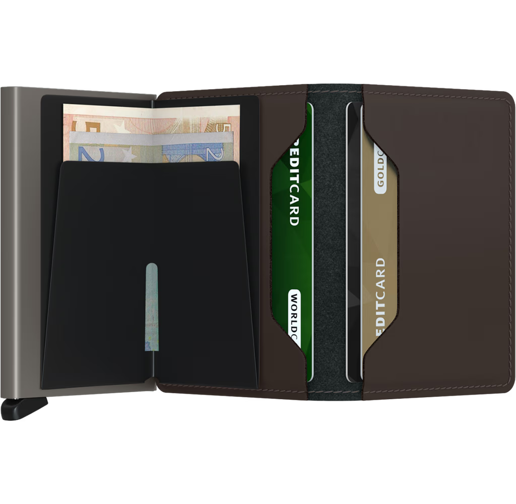 MATTE TRUFFLE SLIMWALLET by SECRID