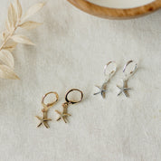 SEASHORE SERENITY HOOPS in SILVER by GLEE