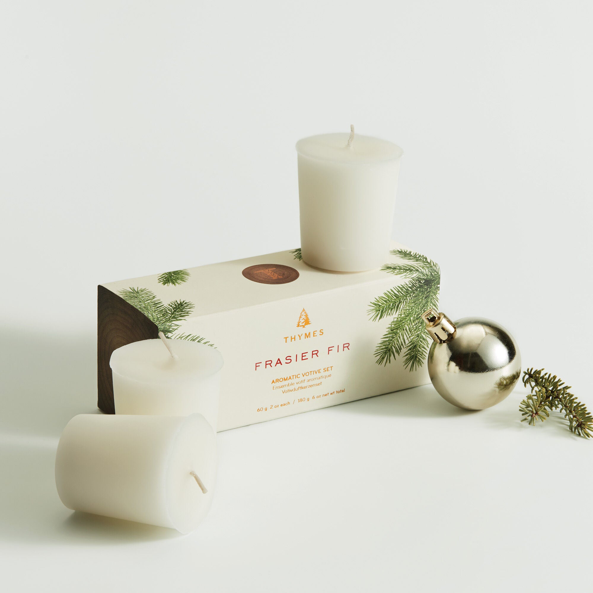FRASIER FIR AROMATIC VOTIVE SET by THYMES