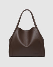 SUTTON SHOULDER BAG in CHOCOLATE by LOUENHIDE