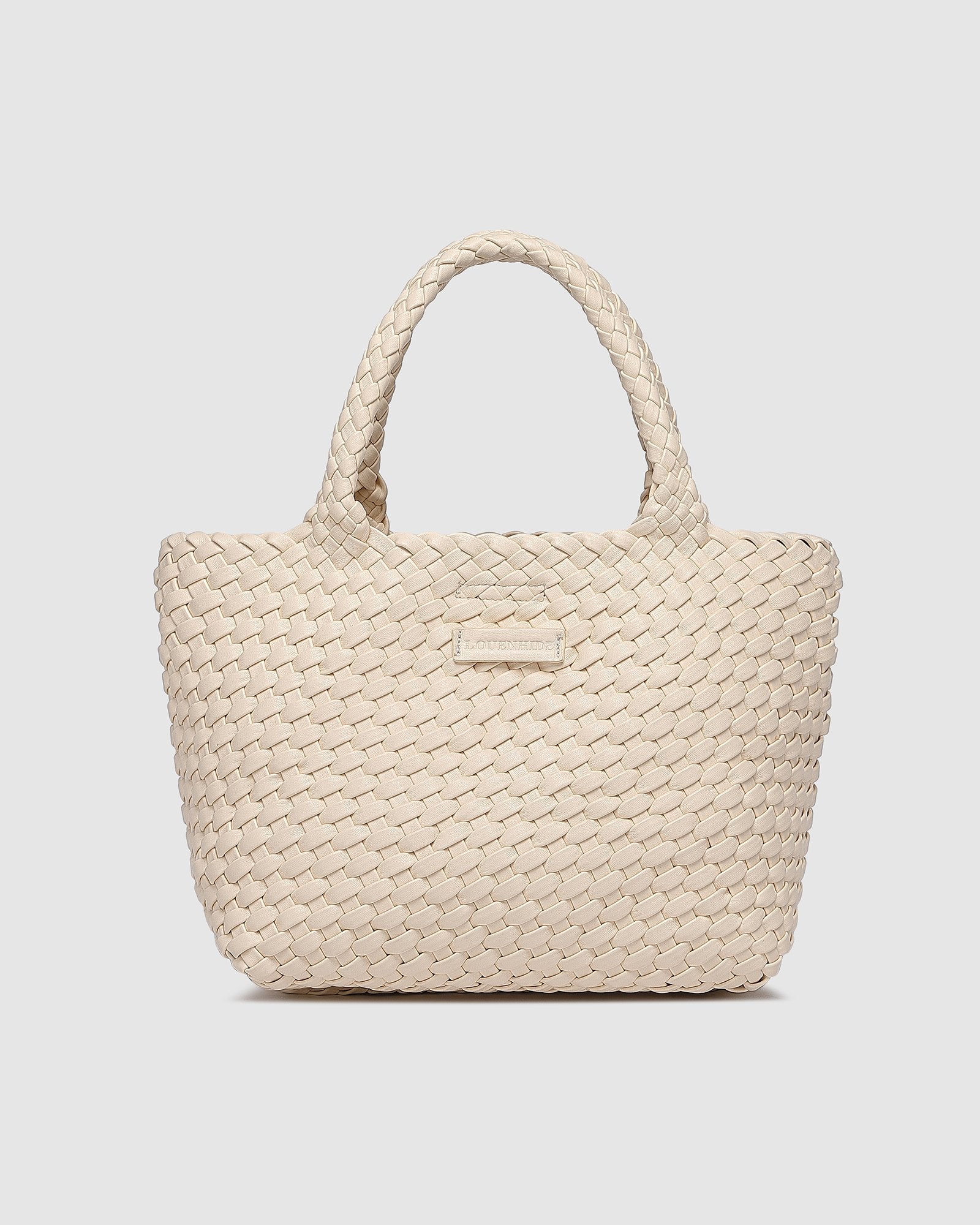 BABY CRUISER WOVEN TOTE BAG in MALT by LOUENHIDE