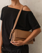 SOPHIA CROSSBODY BAG in HONEY by LOUENHIDE