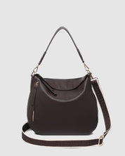NADIA SHOULDER BAG in CHOCOLATE by LOUENHIDE