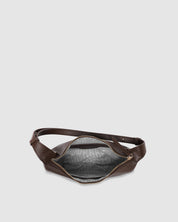 OLIVIA SHOULDER BAG in CHOCOLATE by LOUENHIDE
