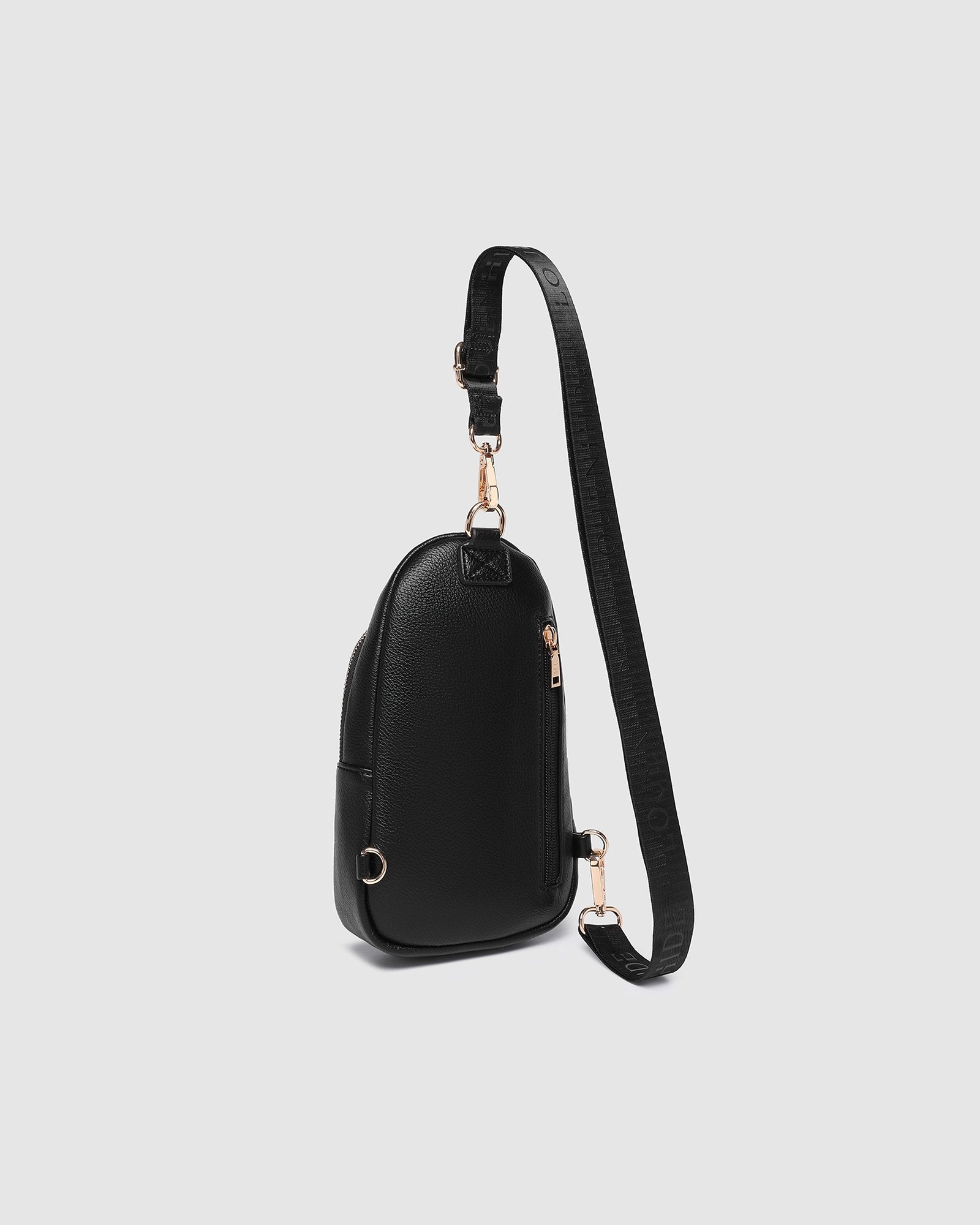 BABY BELLA SLING BAG in BLACK by LOUENHIDE