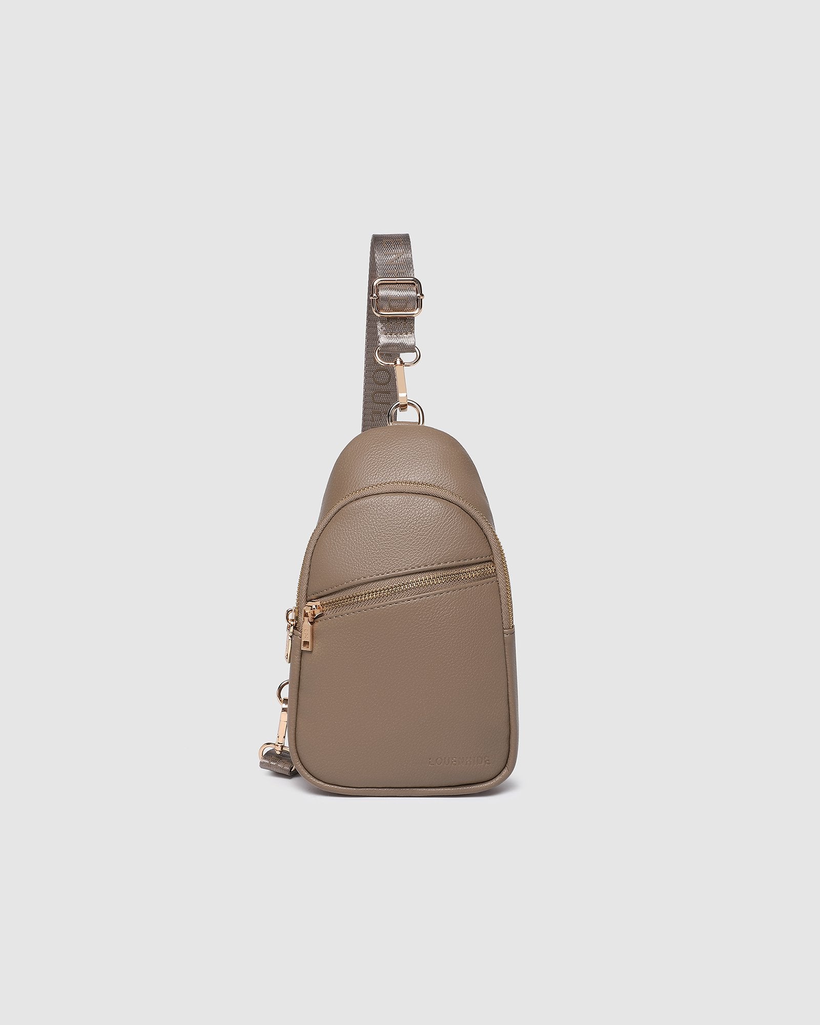 BABY BELLA SLING BAG in MOCHA by LOUENHIDE