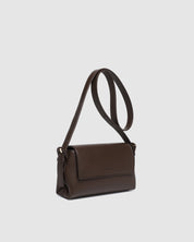 SOPHIA CROSSBODY BAG in CHOCOLATE by LOUENHIDE