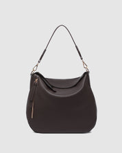 NADIA SHOULDER BAG in CHOCOLATE by LOUENHIDE