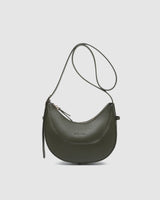 LANE CROSSBODY BAG in OLIVE by LOUENHIDE
