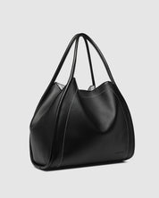 SUTTON SHOULDER BAG in BLACK by LOUENHIDE