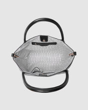 SUTTON SHOULDER BAG in BLACK by LOUENHIDE