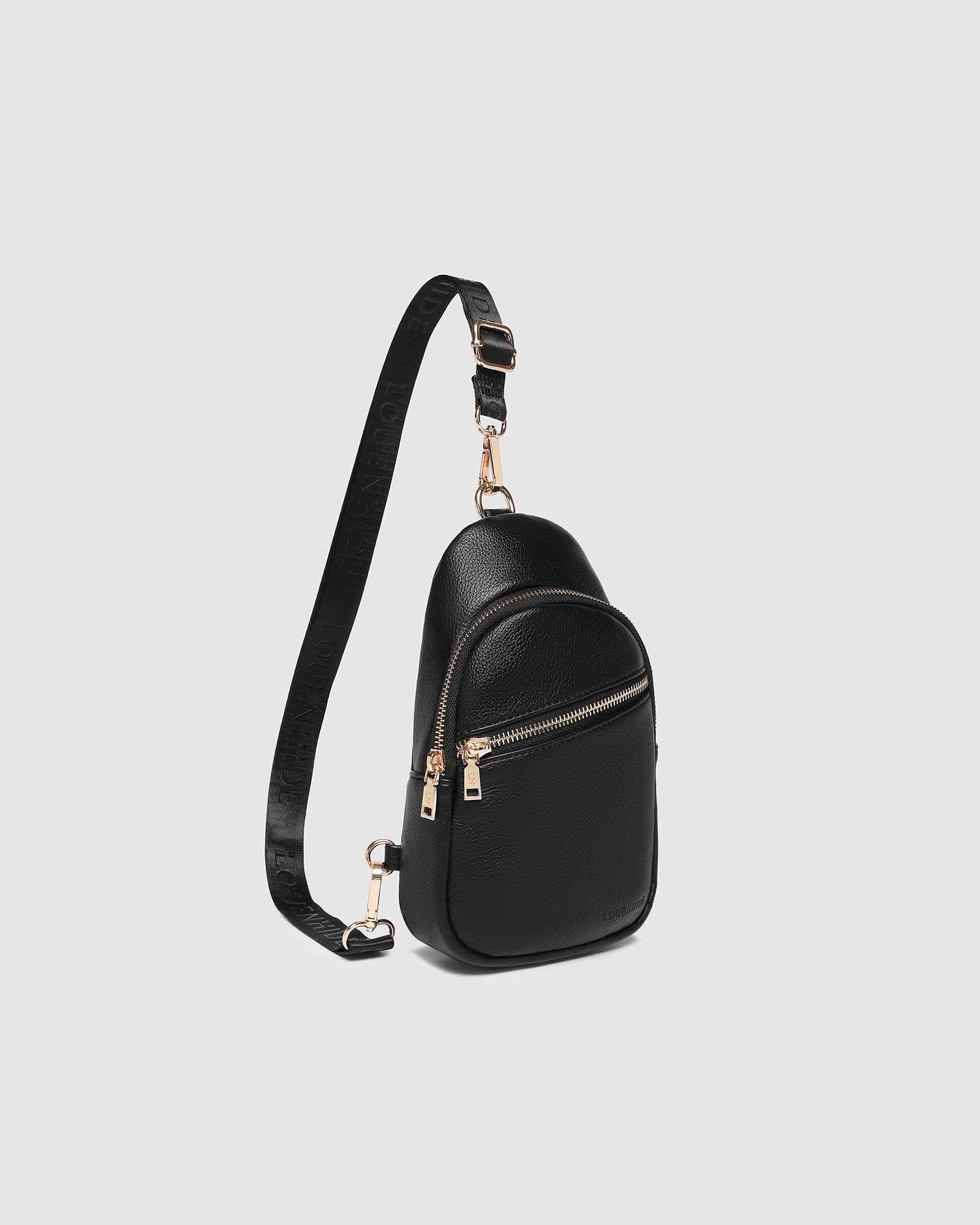 BABY BELLA SLING BAG in BLACK by LOUENHIDE