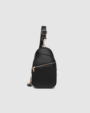 BABY BELLA SLING BAG in BLACK by LOUENHIDE