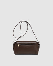 SOPHIA CROSSBODY BAG in CHOCOLATE by LOUENHIDE