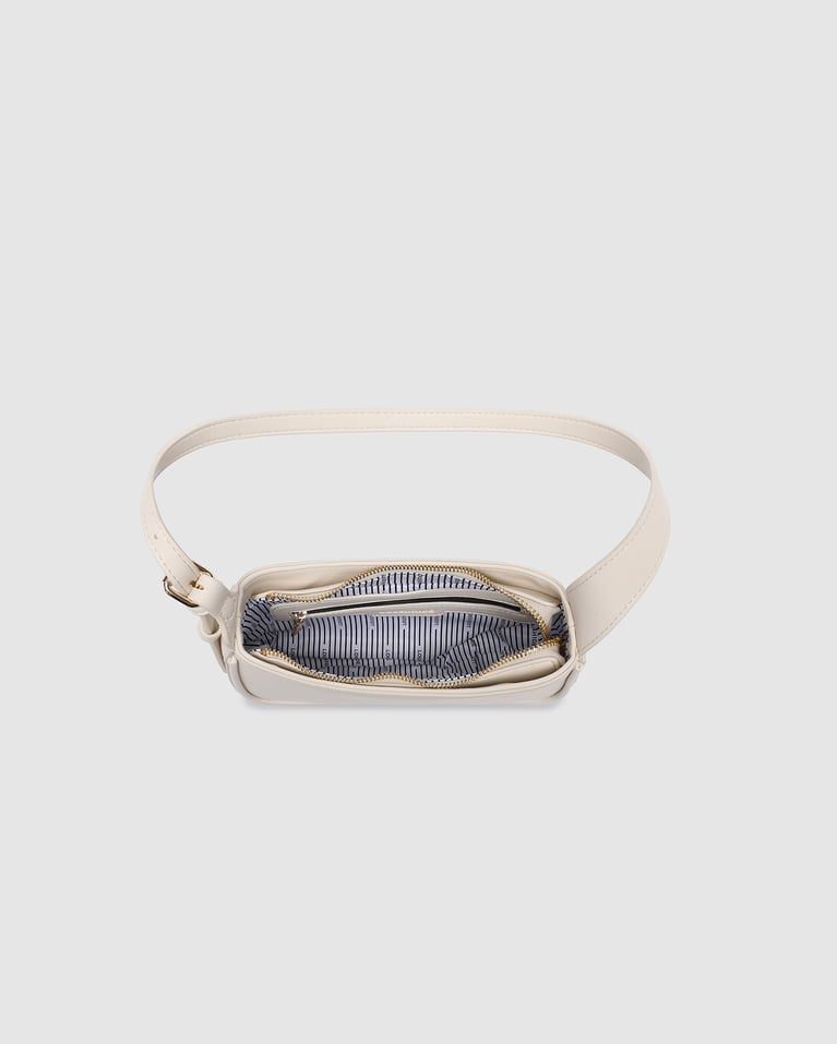 IVY SHOULDER BAG in VANILLA by LOUENHIDE