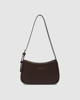 IVY SHOULDER BAG in CHOCOLATE by LOUENHIDE
