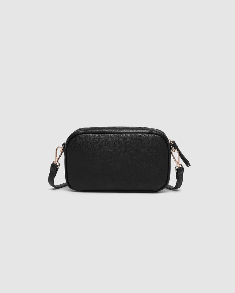 BIANCA CROSSBODY BAG in BLACK by LOUENHIDE
