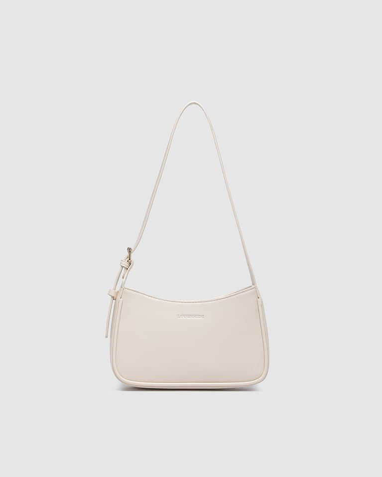 IVY SHOULDER BAG in VANILLA by LOUENHIDE