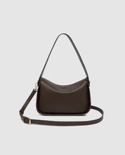 MADDIE SHOULDER BAG in CHOCOLATE by LOUENHIDE