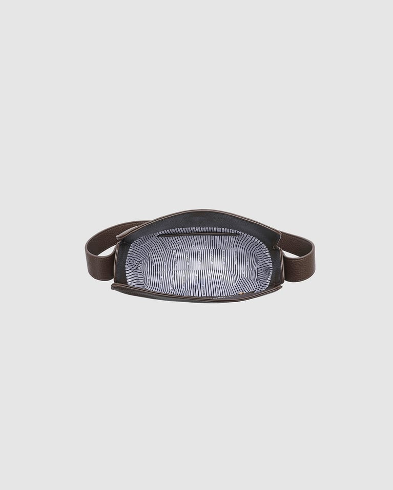 MADDIE SHOULDER BAG in CHOCOLATE by LOUENHIDE