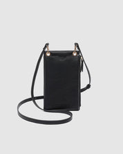 louehide purse in black on white background