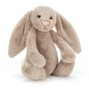 fluffy beige bashful bunny stuffed plush toy made by jellycat