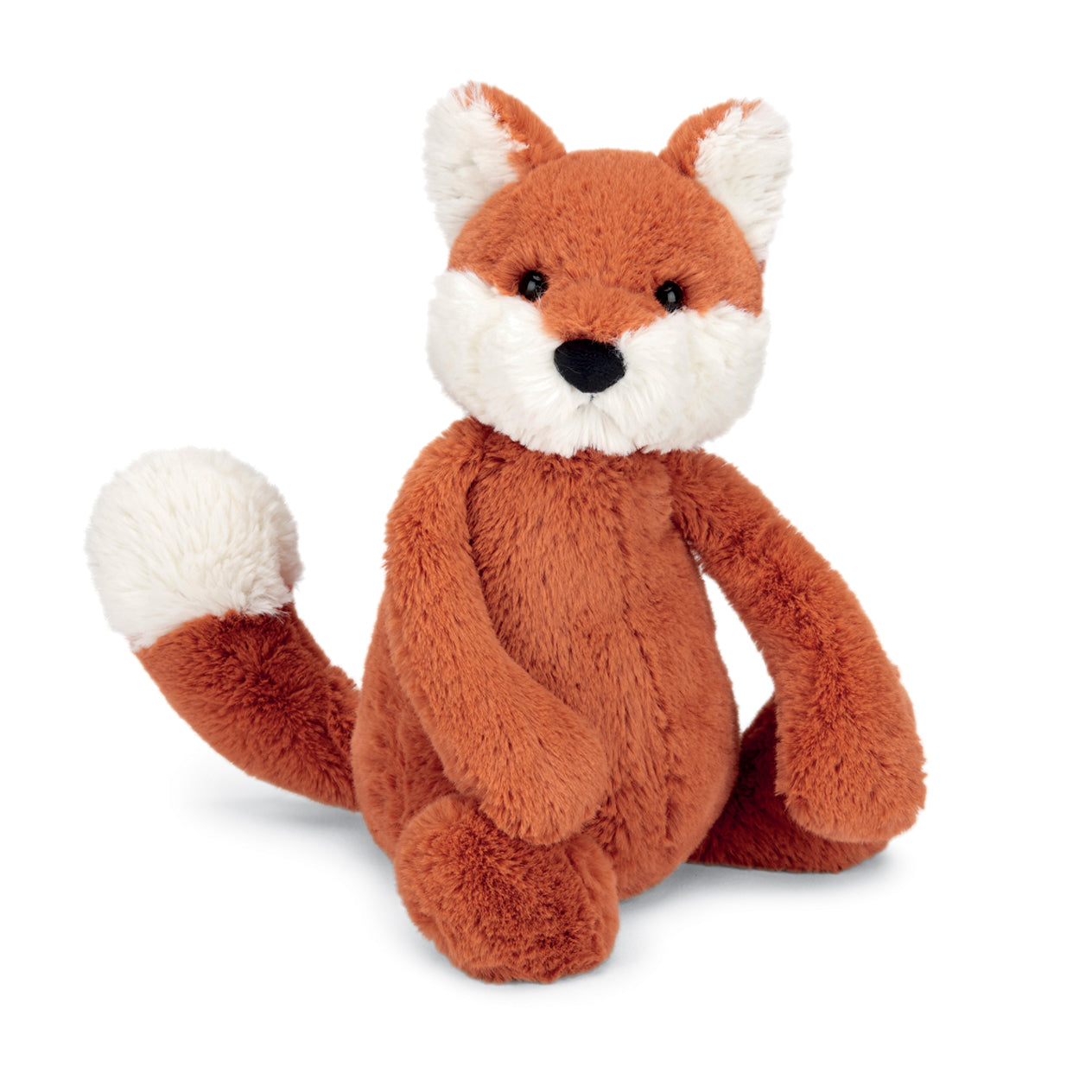 orange stuffed plush toy fox made by jellycat