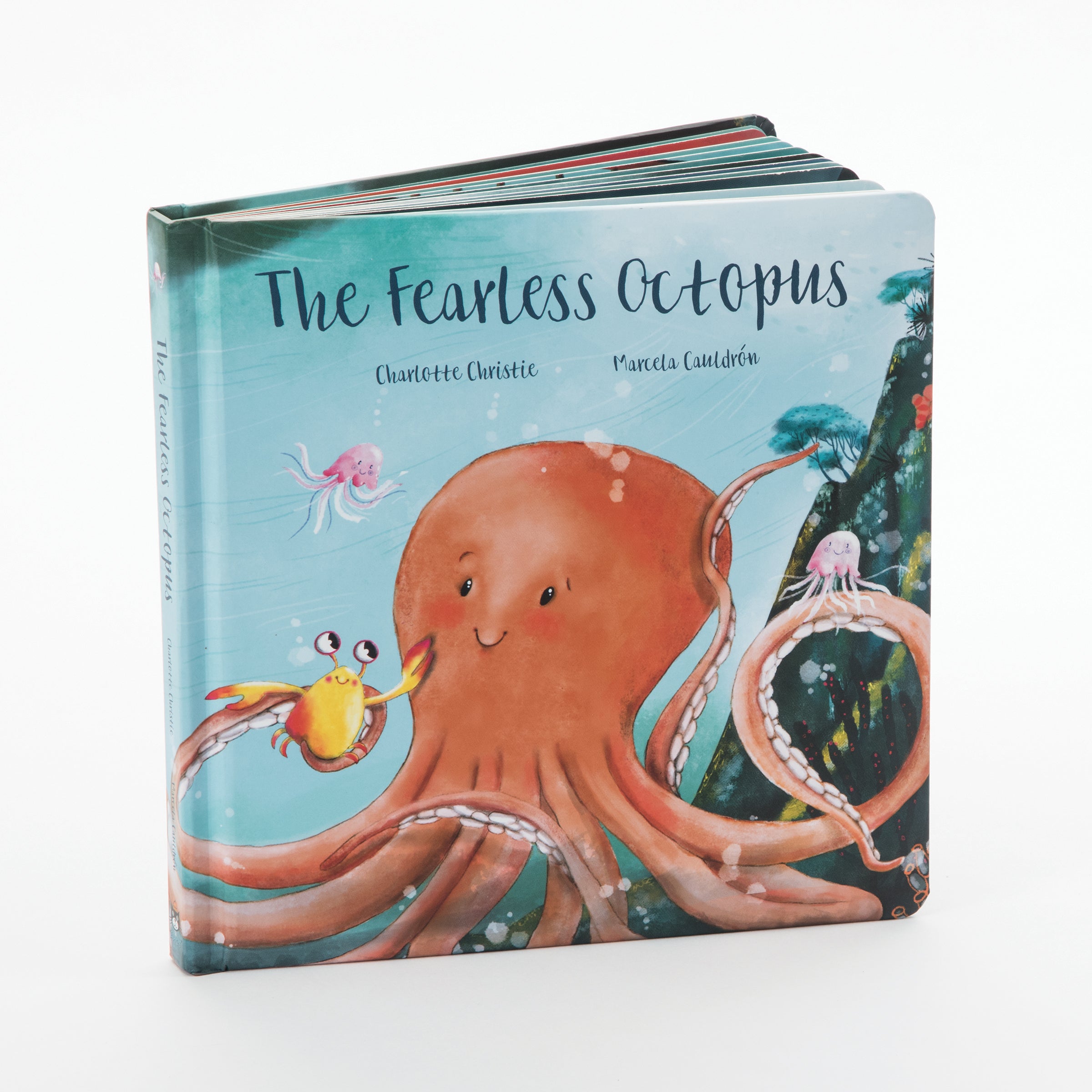 THE FEARLESS OCTOPUS BOOK by JELLYCAT