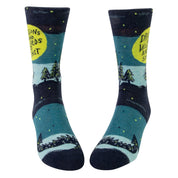 DRAGONS AND WIZARDS AND SHIT M-CREW SOCKS by BLUE Q