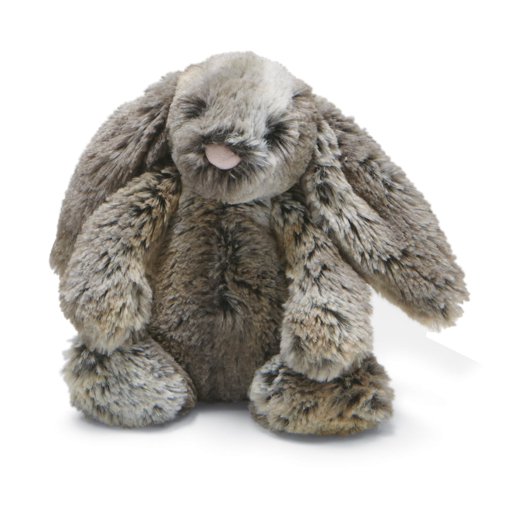 fluffy woodland bashful bunny stuffed plush toy made by jellycat