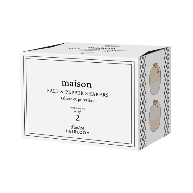 TWO-TONE SALT & PEPPER SET