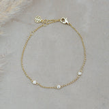 GOLD EVE BRACELET by GLEE JEWELRY