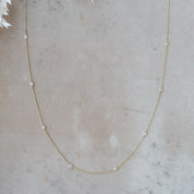 GOLD EVE NECKLACE by GLEE JEWELRY