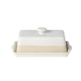 FATTORIA WHITE BUTTER DISH